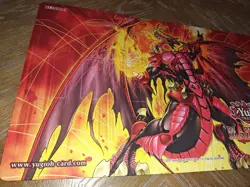 Blazing Dominion Prerelease Playmat Official Promo Red Dragon Archfiend Yugioh - Image 3