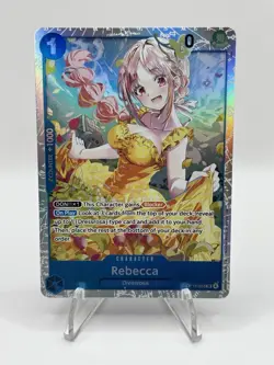 One Piece CCG Rebecca OP15-053 SR - English - PACK FRESH MINT - Image 1