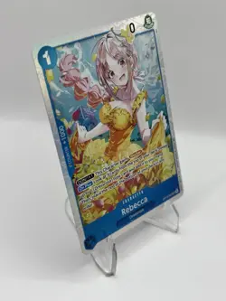 One Piece CCG Rebecca OP15-053 SR - English - PACK FRESH MINT - Image 2