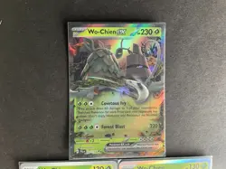 Wo-Chien EX Paldea Evolved + Paradox Rift (x2/1 HOLO) 3-card Pokemon lot - PWE - Image 4