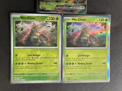 Wo-Chien EX Paldea Evolved + Paradox Rift (x2/1 HOLO) 3-card Pokemon lot - PWE - Image 5
