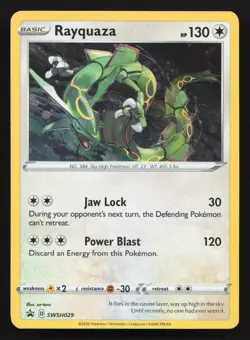 Rayquaza - Holo Promo SWSH: Sword & Shield Promo Cards SWSH029 NM - Image 1
