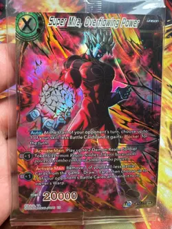 2022 Dragon Ball Super Card TCG BT17-111 SPR Super Mira Overflowing Power - Image 1