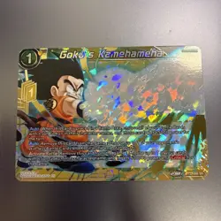 Dragon Ball Super Card Game Goku's Kamehameha SR Foil Card BT22-086 - Image 1