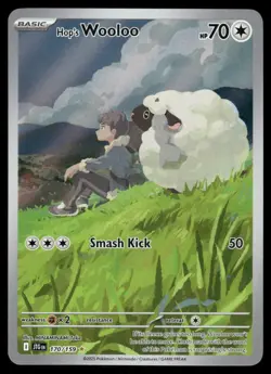 Pokemon Cards Hop's Wooloo 170/159 Journey Together Illustration Rare NM - Image 1