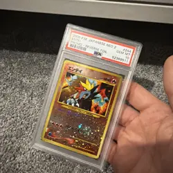 2000 PSA 10 POKEMON JAPANESE NEO 2 PROMO REVERSE HOLO ENTEI #244 🔥 - Image 2