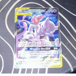 The Pokemon Company Pokemon TCG Mewtwo & Mew GX SM191 Promo Holo 270HP - Image 1
