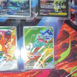 Pokemon TCG Bulbasaur 037 MEP: Stamped Basic Holo Leech Seed 80 HP - Image 4
