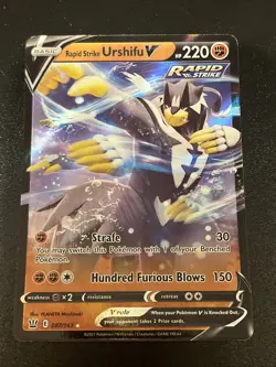 Pokemon TCG Rapid Strike Urshifu V SWSH - Battle Styles 087/163 Ultra Rare(13:8) - Image 1