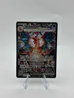 Pokemon TCG Charizard EX Holo Obsidian Flames SIR 223/197 - Image 1