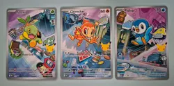 Pokemon First Partner Illustration Series 1 Gen 4 Sinnoh pokemon pack fresh - Image 1