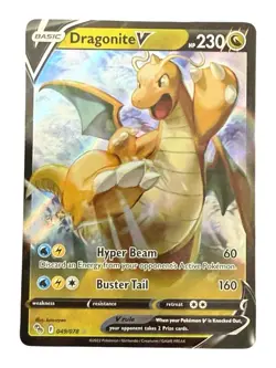 Dragonite V 049/078 Pokemon GO Ultra Rare Holo The Pokemon Company - Image 1
