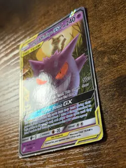 Pokemon Gengar & Mimikyu GX TAG TEAM Ultra Rare Holo 53/181 Team Up - Image 2