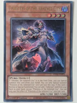 Priesterin der in Asche gelegten Stadt PHNI-EN093 Ultra Rare EN NM YUGIOH - Image 1