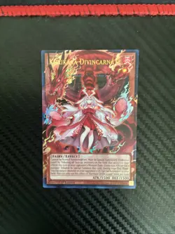 Yugioh! 1x Kurikara Divincarnate Extended Art RA05-EN147 Ultra Rare 1st Ed NM - Image 1