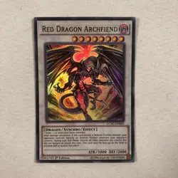 Yugioh Red Dragon Archfiend 1st Edition LC5D-EN069 - Image 1