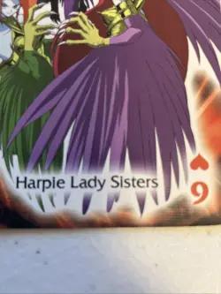 Harpie Lady Sisters Officially Licensed Yu-Gi-Oh! Playing Card - Image 4