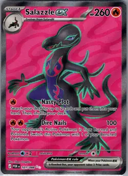 Salazzle ex 101/088 ME03: Perfect Order - Pokemon Card - NM - Image 1