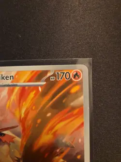 Pokemon TCG Blaziken Destined Rivals Illustration Rare Card 192/182 NM - Image 3