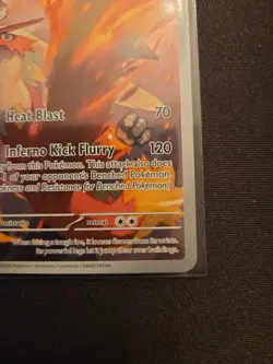 Pokemon TCG Blaziken Destined Rivals Illustration Rare Card 192/182 NM - Image 4