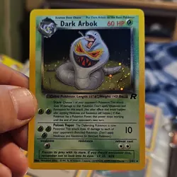 Pokemon Holo Card Lot Dark Arbok Dugtrio Magneton Team Rocket 2000 Vintage - Image 3