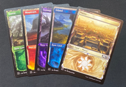 MTG – Core Set 2021 – Full Art Land Set (#309-313) – Regular - NM - Image 4