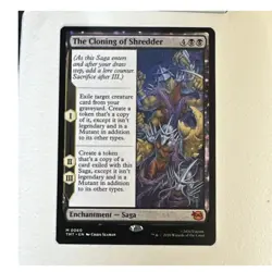 The Cloning of Shredder 0060 TMNT MTG Enchantment Saga Shredder TMNT - Image 1
