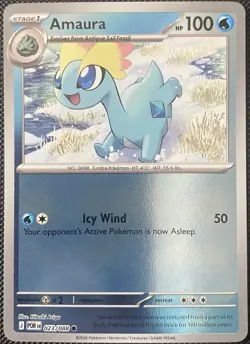 Amaura 023/088 Me03: Perfect Order Reverse Holo - Pokemon Card - Image 1