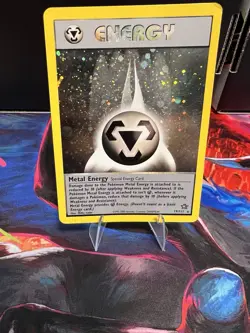 Pokemon TCG Metal Energy Holo Rare Card Neo Genesis 19/111 - Image 1