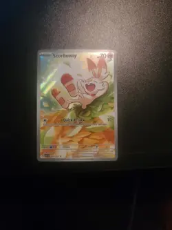Scorbunny 225/217 Illustration Rare Ascended Heroes Pokemon Card NM - Image 1