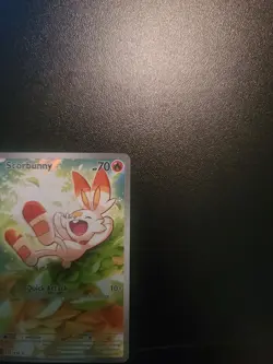 Scorbunny 225/217 Illustration Rare Ascended Heroes Pokemon Card NM - Image 4