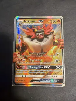 Incineroar GX 27/149 Ultra Rare Holo – Sun & Moon Base Set Pokemon Card - Image 1