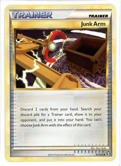 Junk Arm 87/102 Triumphant Pokemon Card - Image 1