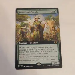 Wizards of the Coast Magic: The Gathering Formidable Speaker Rare ECL 0366 EXT - Image 1