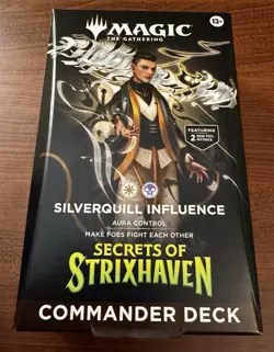 Magic: The Gathering, Secrets of Strixhaven Commander Deck Silverquill Influence - Image 1