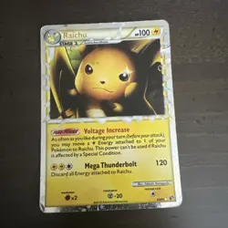 Pokemon Raichu Holo Prime Card 83/90 Undaunted Set - Image 1
