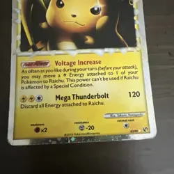 Pokemon Raichu Holo Prime Card 83/90 Undaunted Set - Image 3
