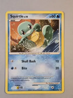 Squirtle Platinum 96/127 LP Pokemon Card - Image 1