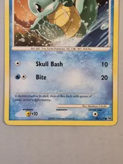 Squirtle Platinum 96/127 LP Pokemon Card - Image 2