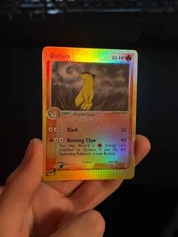 Quilava 51/100 Sandstorm Reverse Holo Pokemon Vintage - Image 5