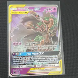 Pokemon Trevenant & Dusknoir GX SM217 Promo TAG TEAM Holo 270 HP English - Image 1