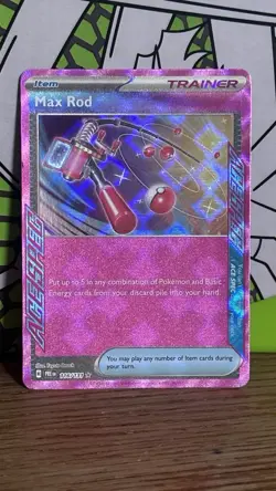 Max Rod 116/131 Pokemon TCG S&V Prismatic Evolutions Ace Spec Rare NM - Image 1