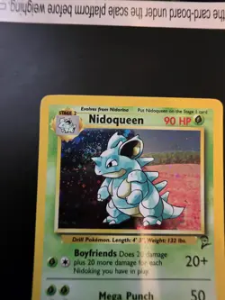 Nidoqueen ⭐ 7/64 Holo Rare Jungle 1999 Pokemon LP With Swirl - Image 2