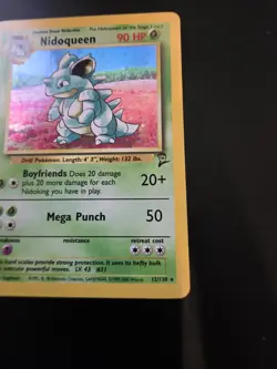 Nidoqueen ⭐ 7/64 Holo Rare Jungle 1999 Pokemon LP With Swirl - Image 5