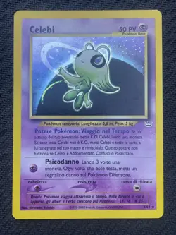 Pokemon TCG CELEBI 3/64 HOLO Neo Revelation - 2001 ITA ITALIANO - Image 1