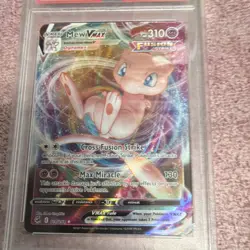 Pokemon Mew VMAX Full Art Holo Ultra Rare 310 HP 114/264 Fusion Strike PSA 10 - Image 1