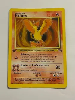Pokemon TCG MOLTRES 12/62 HOLO Fossil - 1999 ITA ITALIANO 1a Edizione - Image 4