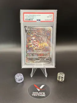 Pokemon TCG - Giratina V - 186/196 - Lost Origin - PSA 8 - Image 1