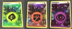 Grass Psychic Fighting Holo Energy - /108 - EX Power Keepers - Pokemon TCG - HP - Image 1