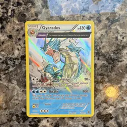 Pokemon Gyarados 21/98 Ancient Origins Reverse Holo Rare 130HP Stage 1 Θ Double - Image 1
